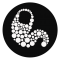 Log stamp of Oddtoe, generative AI animator and artist
