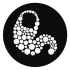 Log stamp of Oddtoe, generative AI animator and artist