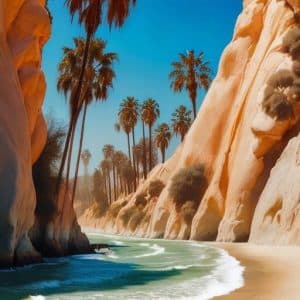 Image showing a beach in Los Angeles, home of Adobe Max conference for animators and After Effects artists in 2023
