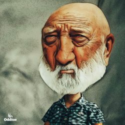 Character illustration of Leonard Fisk from the Jackalope Factory by Oddtoe