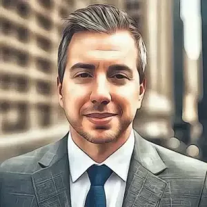 Verve Talent Agent for animation David Boxerbaum, illustrated portrait by Oddtoe