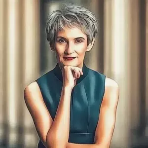 Animation agent Julie Kane-Ritsch's illustrated portrait by Oddtoe