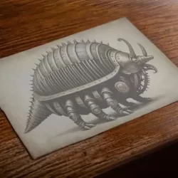 Paper design of how a digital 3d design becomes a real fabricated sculpture