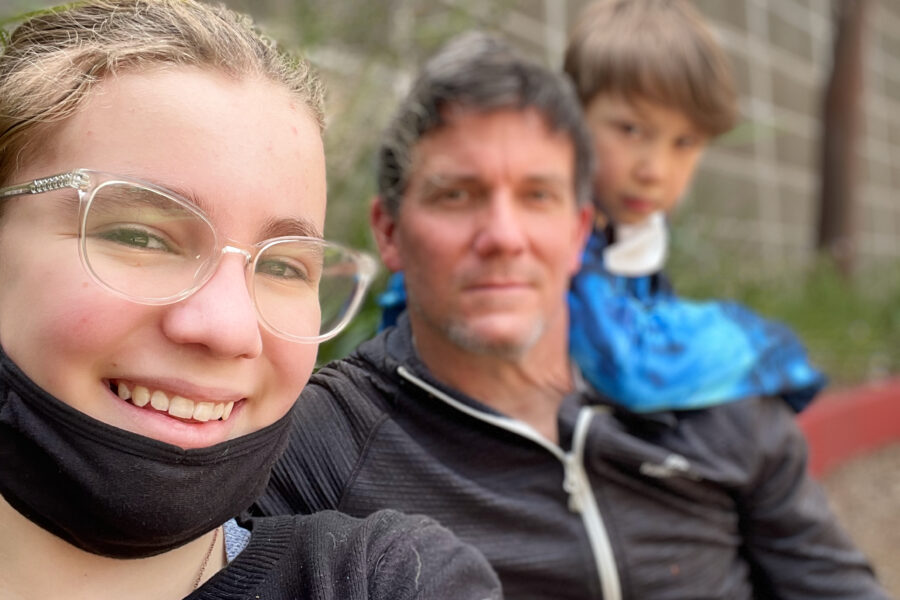 The Three of Us Traveling