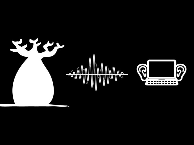 Diagram of Oddtoe's Baobab Translator — the tree's sound converted to speech and back Diagram of Oddtoe's Baobab Translator — the tree's sound converted to speech and back