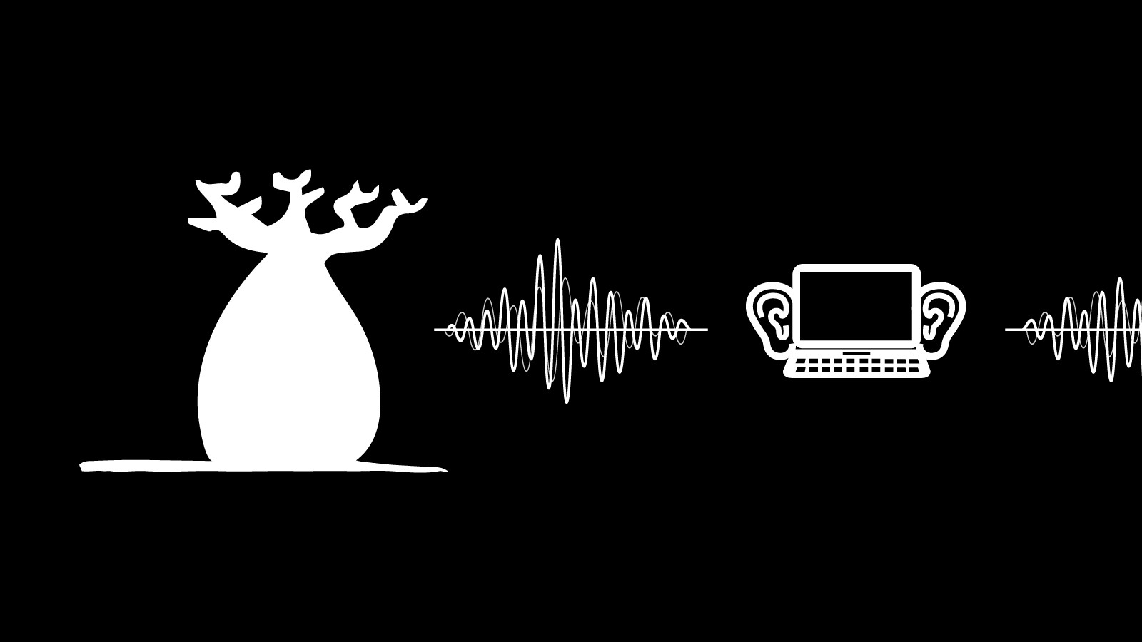 Diagram of Oddtoe's Baobab Translator — the tree's sound converted to speech and back Diagram of Oddtoe's Baobab Translator — the tree's sound converted to speech and back