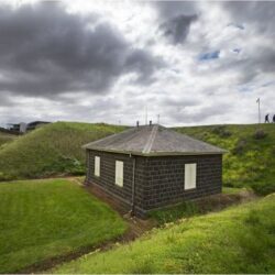 Bluestone magazine building at Jack’s Magazine in Maribyrnong, Australia, a former Oddtoe fabrication and design space