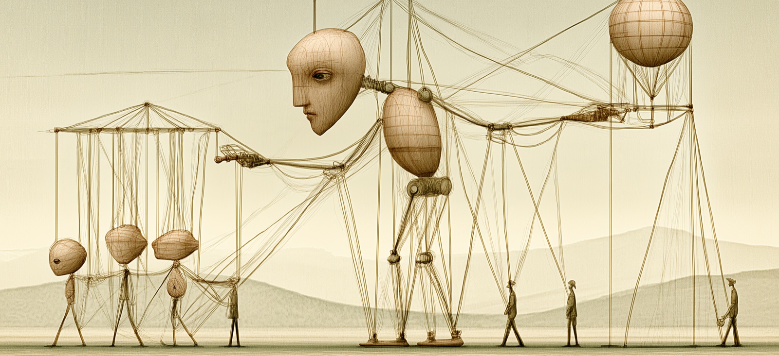 Studies of how people carry and manoeuvre publicity stunt heads